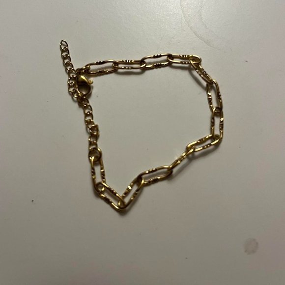 GOLD LINK BRACELET - Picture 1 of 1